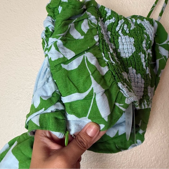 Women's Classic Rose Linen Ruched Linen Tank Top Kate Spade NY x Target - Picture 15 of 16